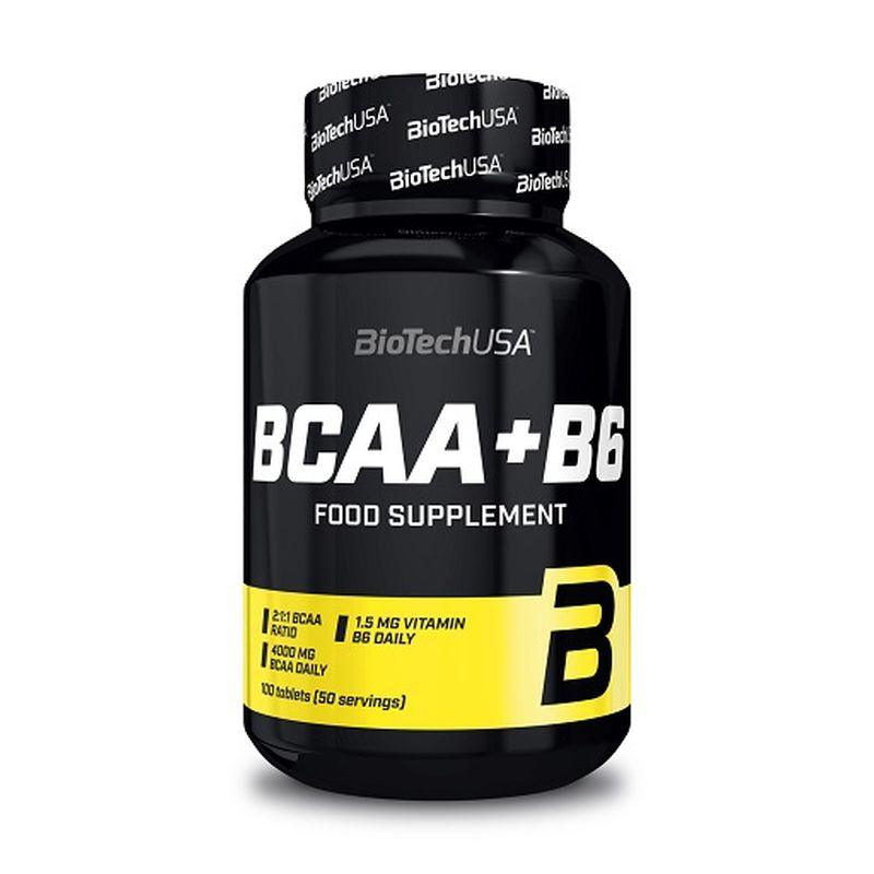 BioTech BCAA+B6 100 Tabl - MEGA NUTRICIA