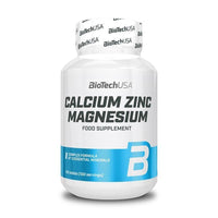 Thumbnail for BioTech Calcium Zinc Magnesium - 100 Tabl. - MEGA NUTRICIA