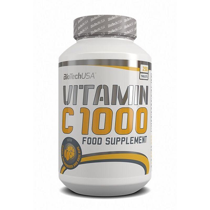 BioTech Vitamin C 1000 - 250 Tabl. - MEGA NUTRICIA