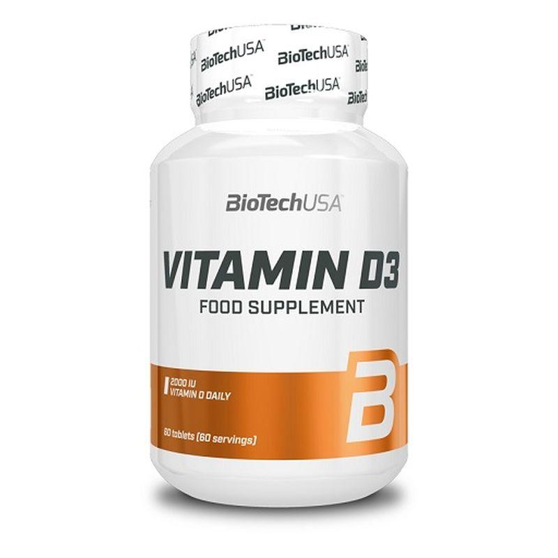 BioTech Vitamin D3 60 Tabletten - MEGA NUTRICIA