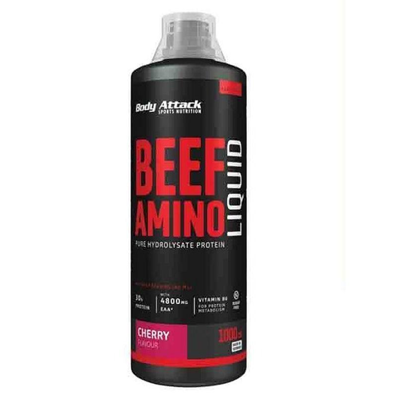 Body Attack Beef Amino Liquid 1000ml - MEGA NUTRICIA