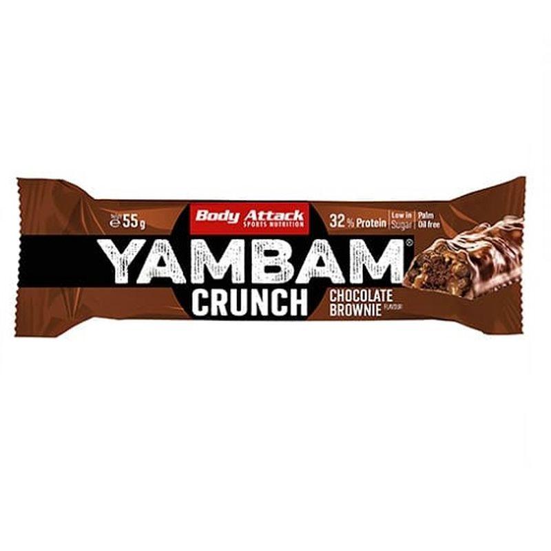 Body Attack YAMBAM CRUNCH Protein Bar (15x55g) - MEGA NUTRICIA