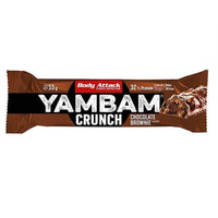 Thumbnail for Body Attack YAMBAM CRUNCH Protein Bar (15x55g) - MEGA NUTRICIA
