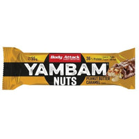 Thumbnail for Body Attack YAMBAM NUTS Protein Reep (15x55g) - MEGA NUTRICIA
