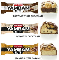 Thumbnail for Body Attack YAMBAM NUTS Protein Reep (15x55g) - MEGA NUTRICIA