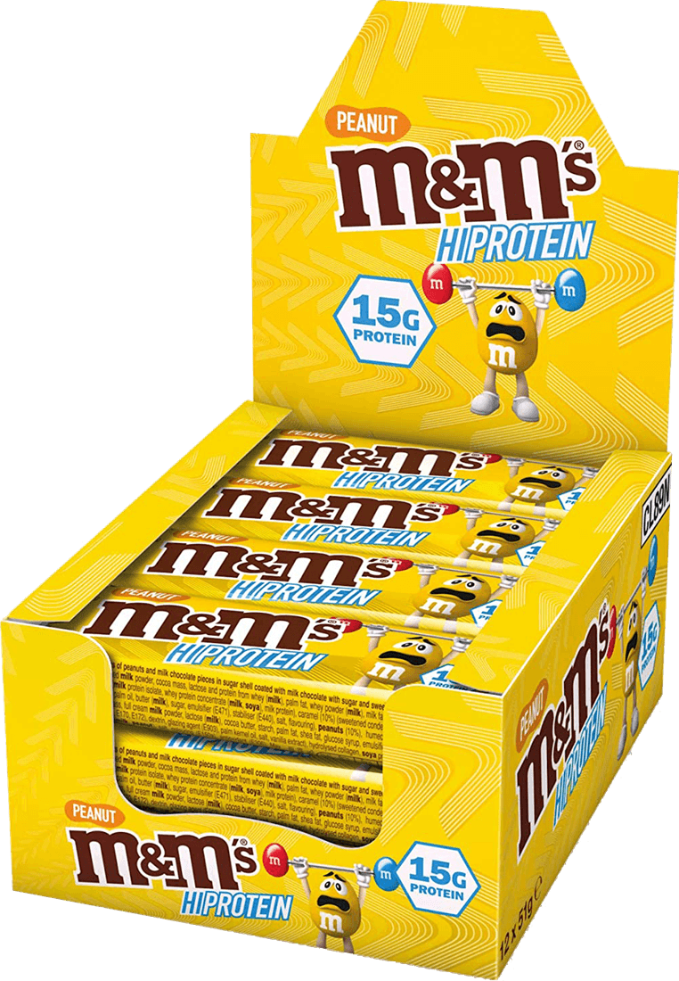 M&M Protein Bar 12x51g - MEGA NUTRICIA