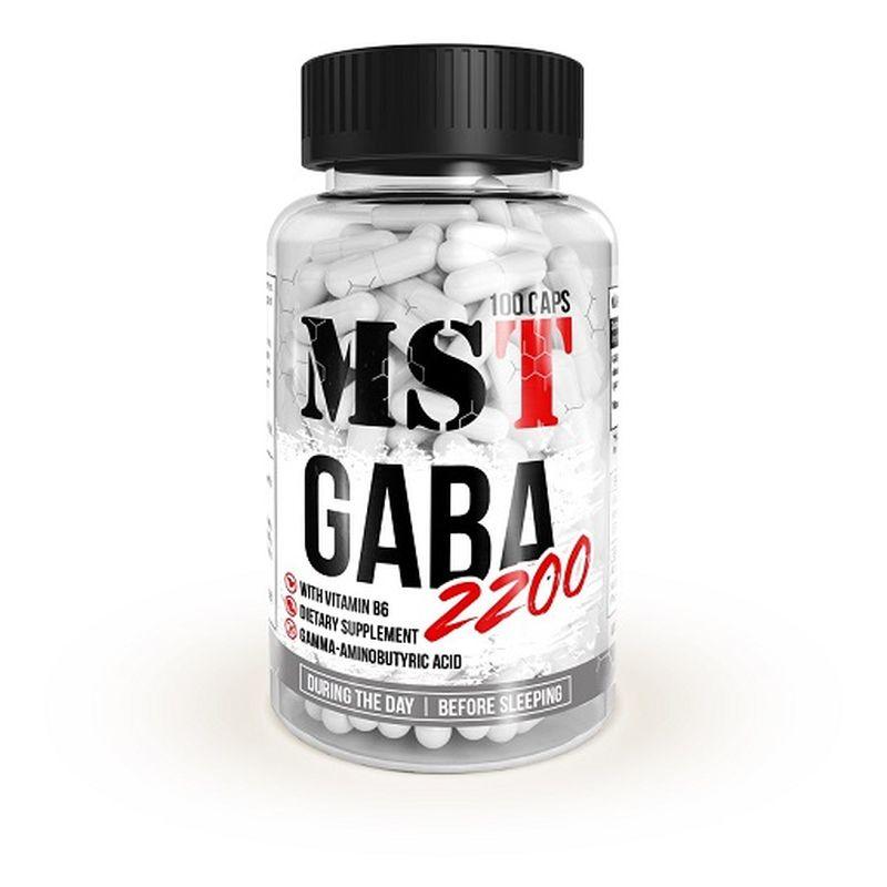 MST - Gaba 2200 - 100 Capsules - MEGA NUTRICIA