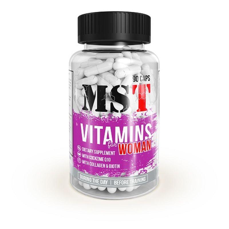 MST - Vitamines voor dames 90 capsules - MEGA NUTRICIA