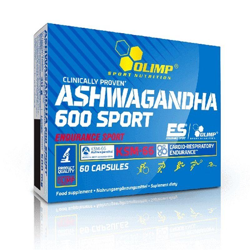 Olimp Ashwagandha 600 Sport 60 Capsules - MEGA NUTRICIA