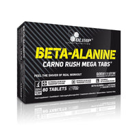 Thumbnail for Olimp Beta-Alanin Carno Rush - 80 Tabletten - MEGA NUTRICIA