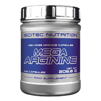 Thumbnail for Scitec Mega Arginine 140 Capsules - MEGA NUTRICIA