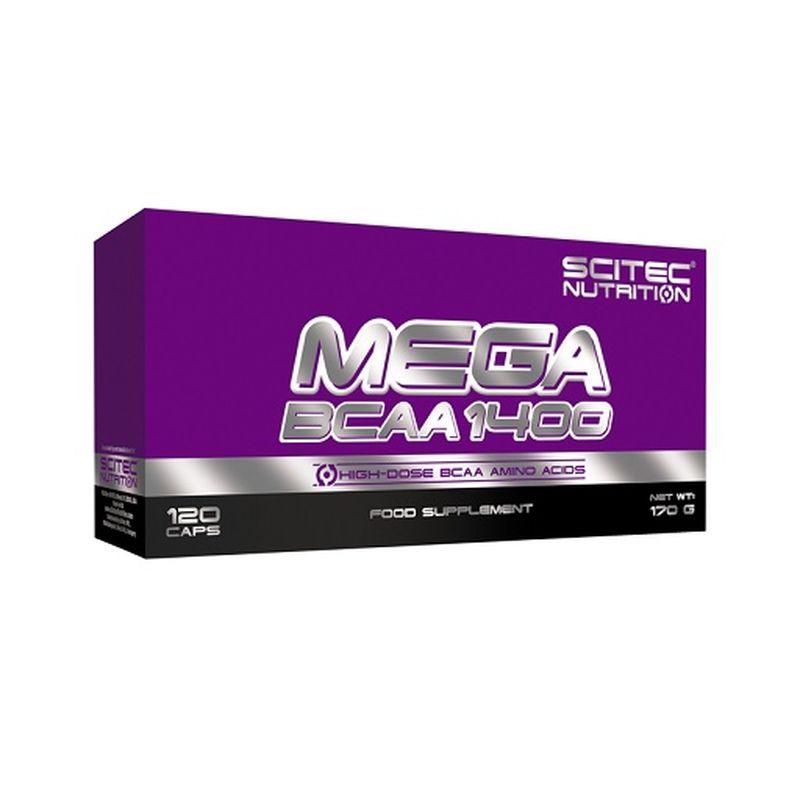 Scitec Mega BCAA 1400, 120 Capsules - MEGA NUTRICIA