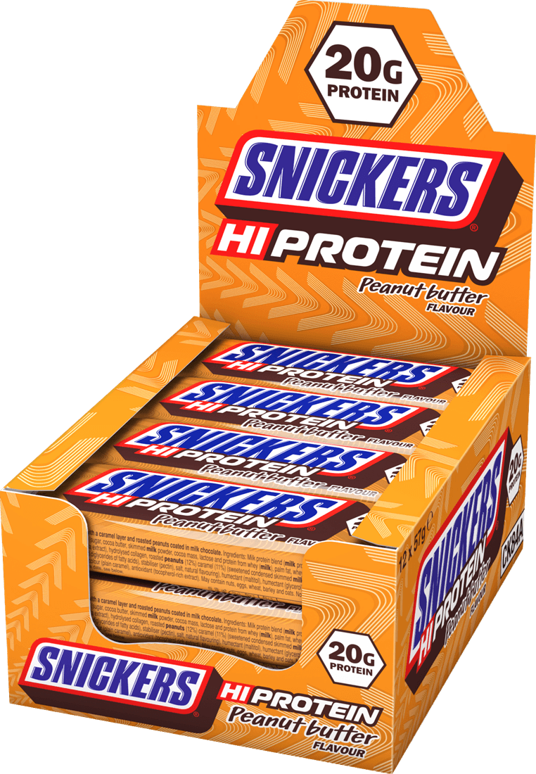 Snickers Hi-Protein Bars Limited Edition - 12x57 - Peanut Butter - MEGA NUTRICIA