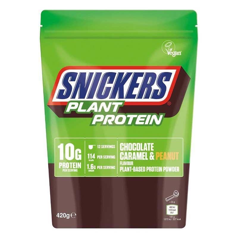 Snickers Plant Protein Powder 420g - MEGA NUTRICIA