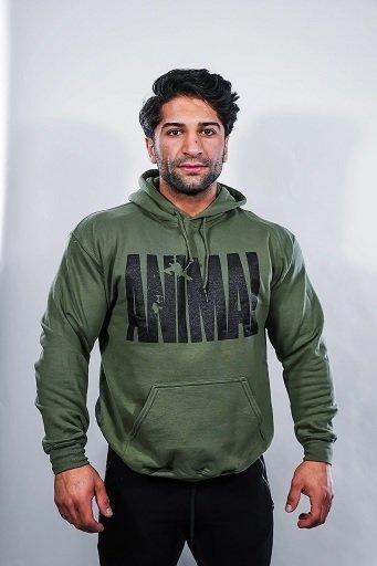 Universal Animal Hooded Sweater Military - MEGA NUTRICIA