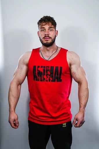 Universal Animal Iconic Tank Top Red - MEGA NUTRICIA
