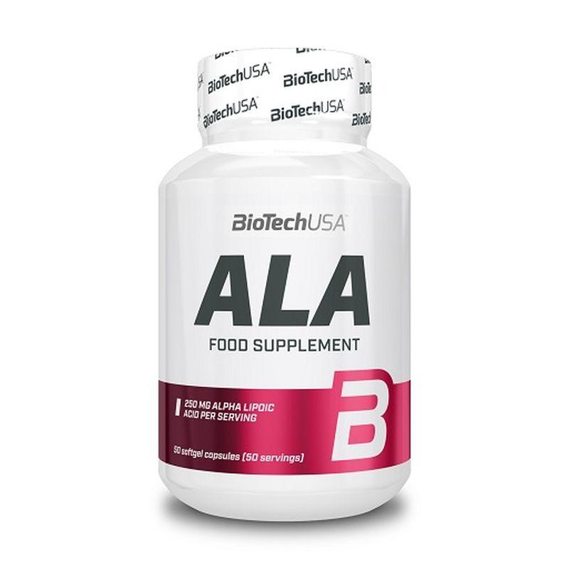 BioTech ALA alpha lipoic acid 50 caps - MEGA NUTRICIA