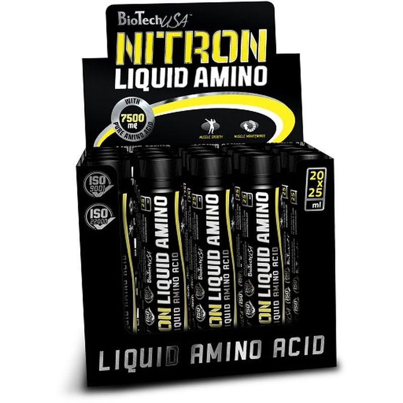BioTech Nitron / Amino Liquid (20x25ml) - MEGA NUTRICIA