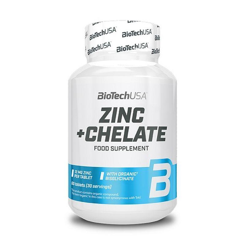 BioTech Zinc + Chelate 60 Capsules - MEGA NUTRICIA