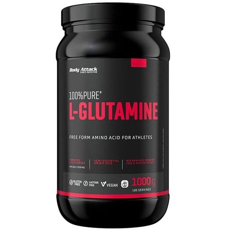 Body Attack Pure L-Glutamine 1kg - MEGA NUTRICIA