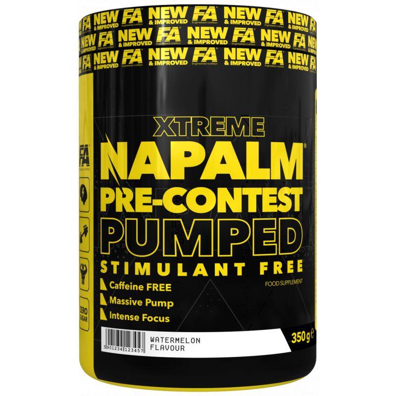 FA Nutrition Napalm PreContest PUMPED STIMFREE - 350g - MEGA NUTRICIA