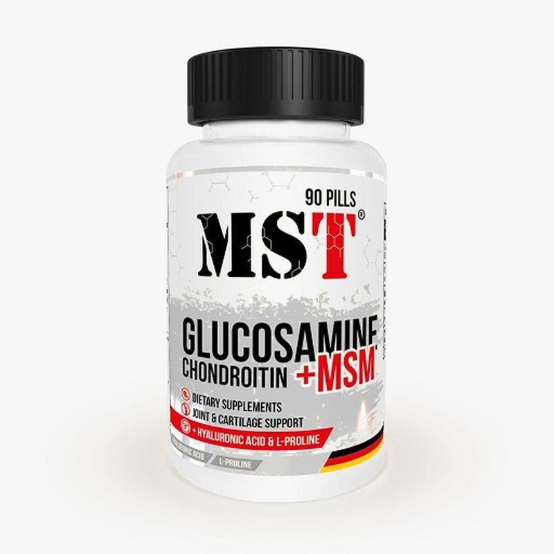 MST - Glucosamine Chondroitine MSM + Hyaluron - 90 Tabletten - MEGA NUTRICIA