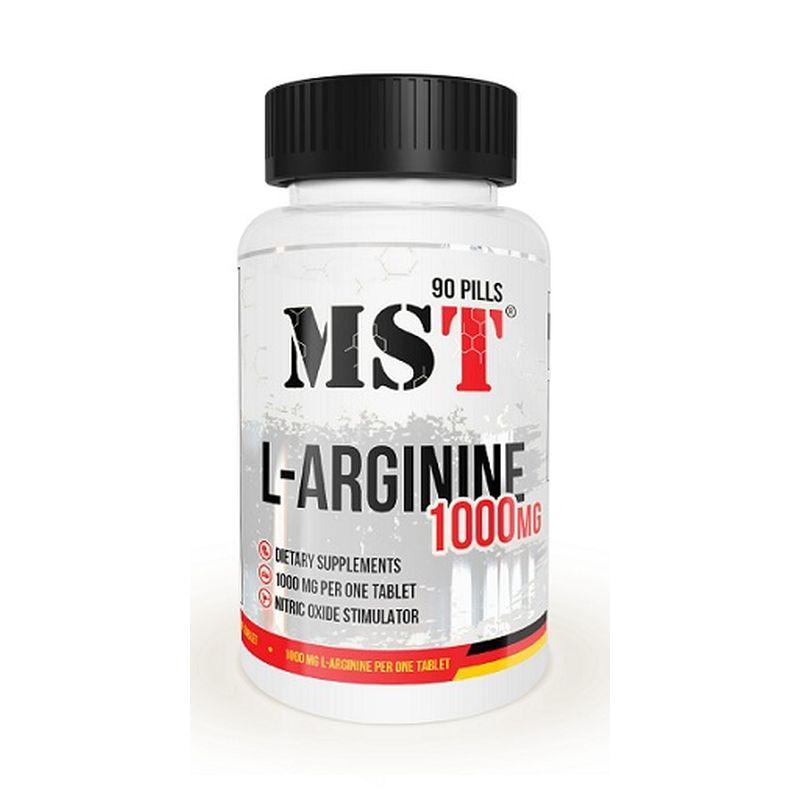 MST - L-Arginine 1000mg (90 Tabl.) - MEGA NUTRICIA