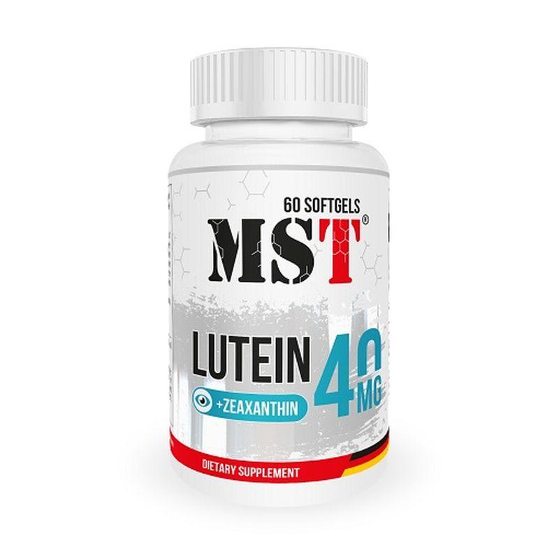 MST - Lutein+Zeaxanthin 40mg - 60 Caps - MEGA NUTRICIA
