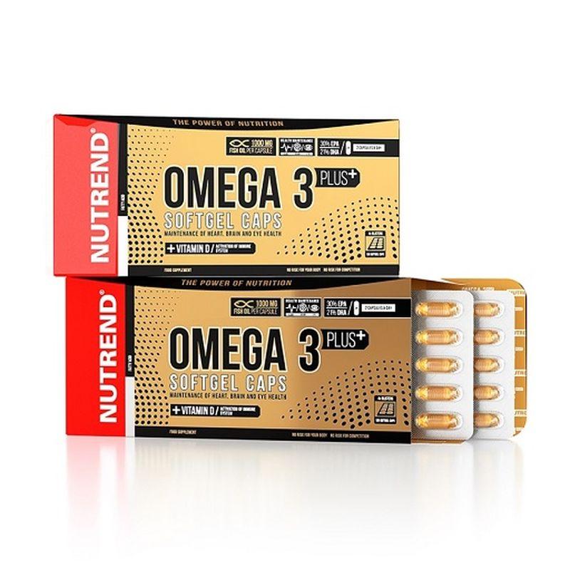 Nutrend Omega 3 Plus 120 Softgel Capsule - MEGA NUTRICIA