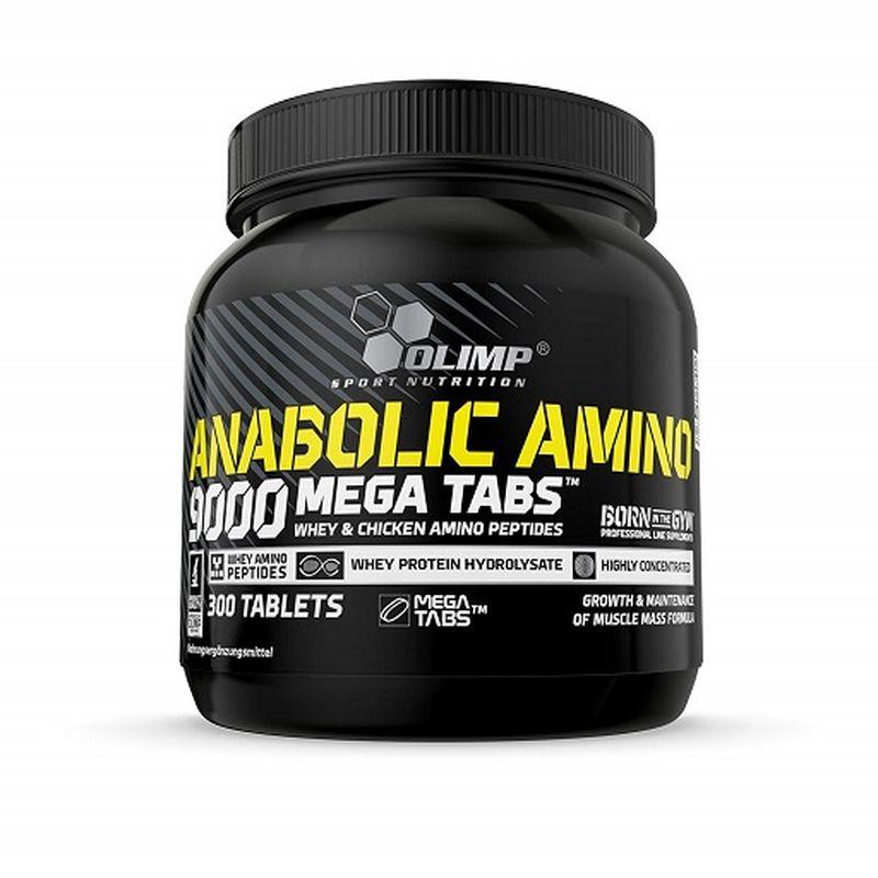 Olimp Anabolic Amino 9000 Mega Caps - 300 Tabletten - MEGA NUTRICIA