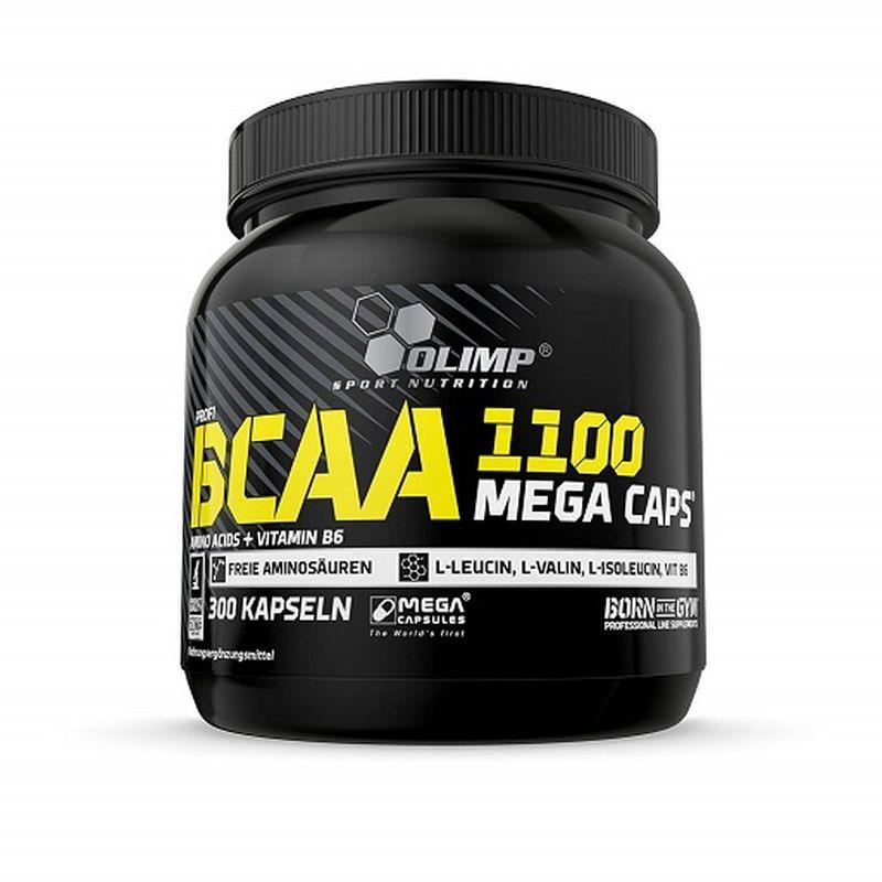 Olimp BCAA Mega Caps - 300 Capsules - MEGA NUTRICIA