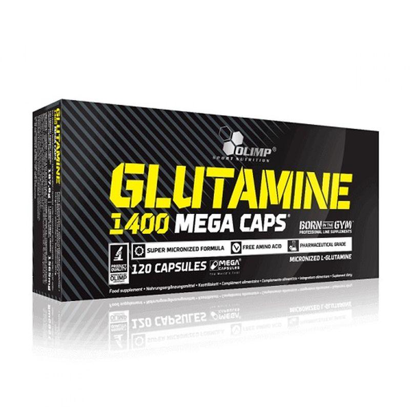 Olimp L-Glutamine Mega Caps - 120 Capsules - MEGA NUTRICIA
