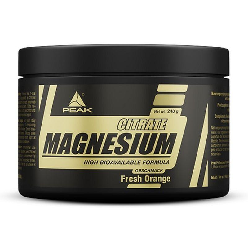 Peak Magnesium Citrat 240 g - MEGA NUTRICIA