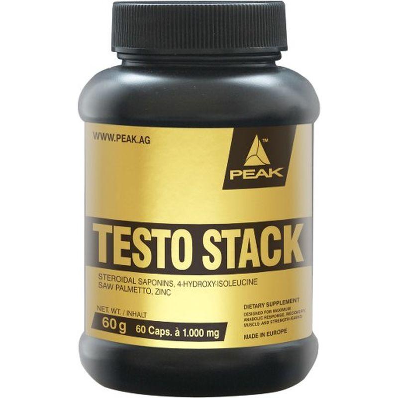 Peak Testo Stack - 60 Capsules - MEGA NUTRICIA