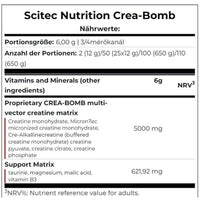 Thumbnail for Scitec Crea-Bomb 660g - MEGA NUTRICIA