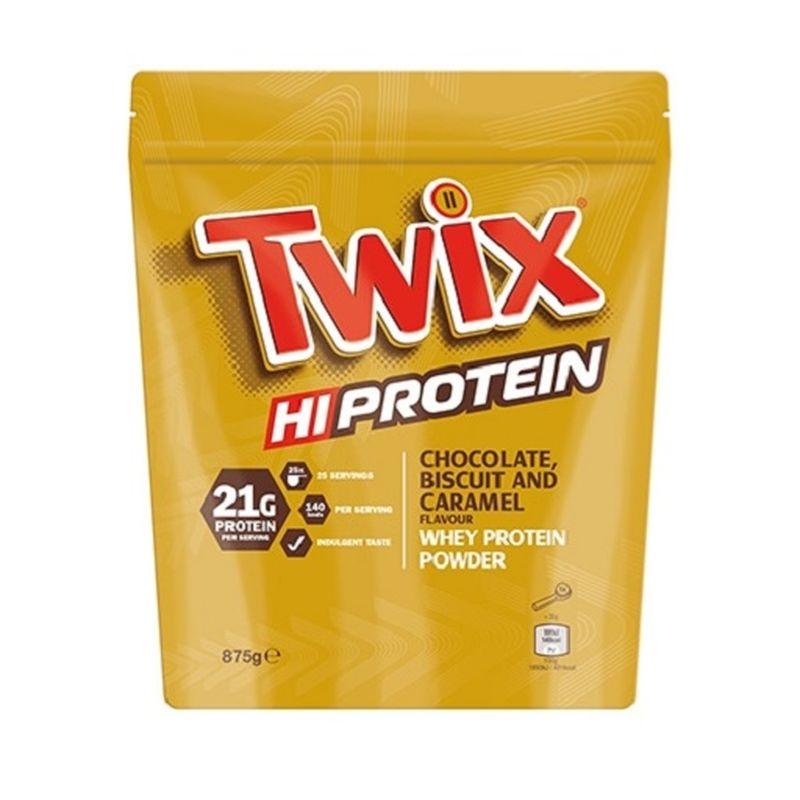 Twix Hi Protein Powder 875g - Choco Biscuit and Caramel - MEGA NUTRICIA