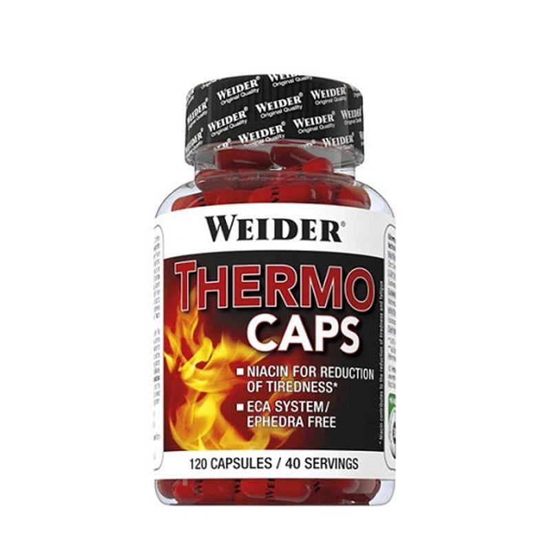Weider Thermo Caps Fatburner (120 Capsules) - MEGA NUTRICIA
